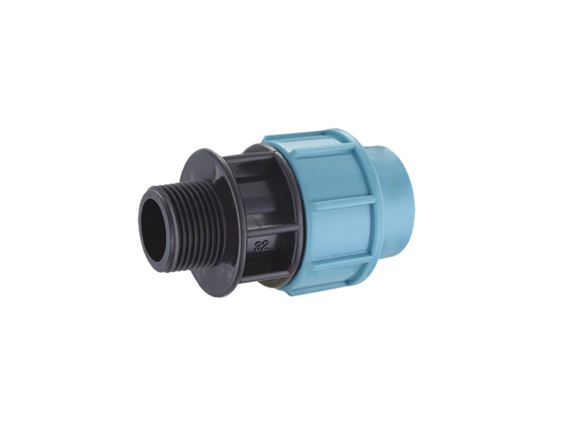 Equal pp compression water supply fittings reducing coupling